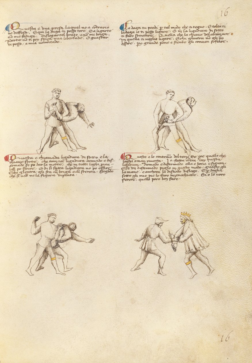 Combat avec la dague - Unknown artist