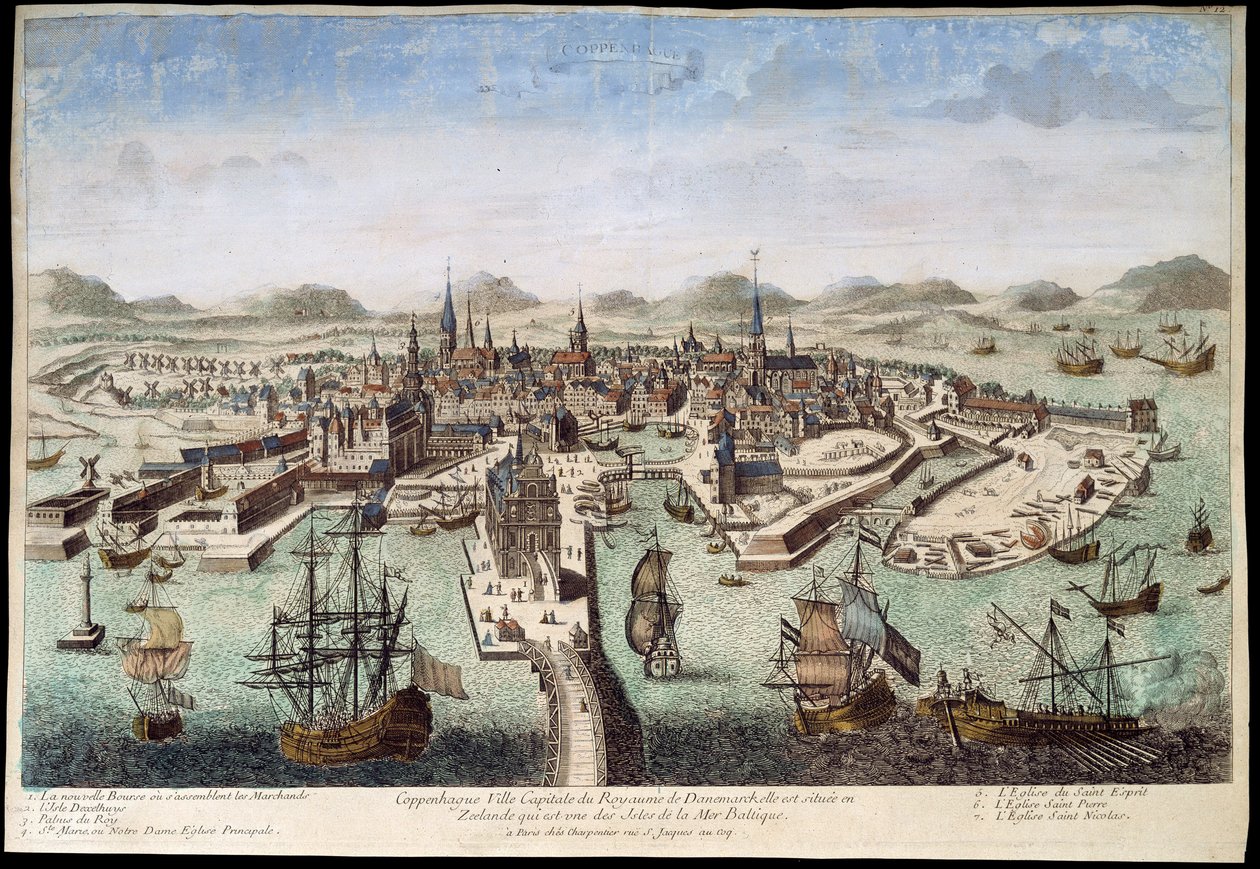 Copenhague, début du XVIIIe siècle - Unknown artist