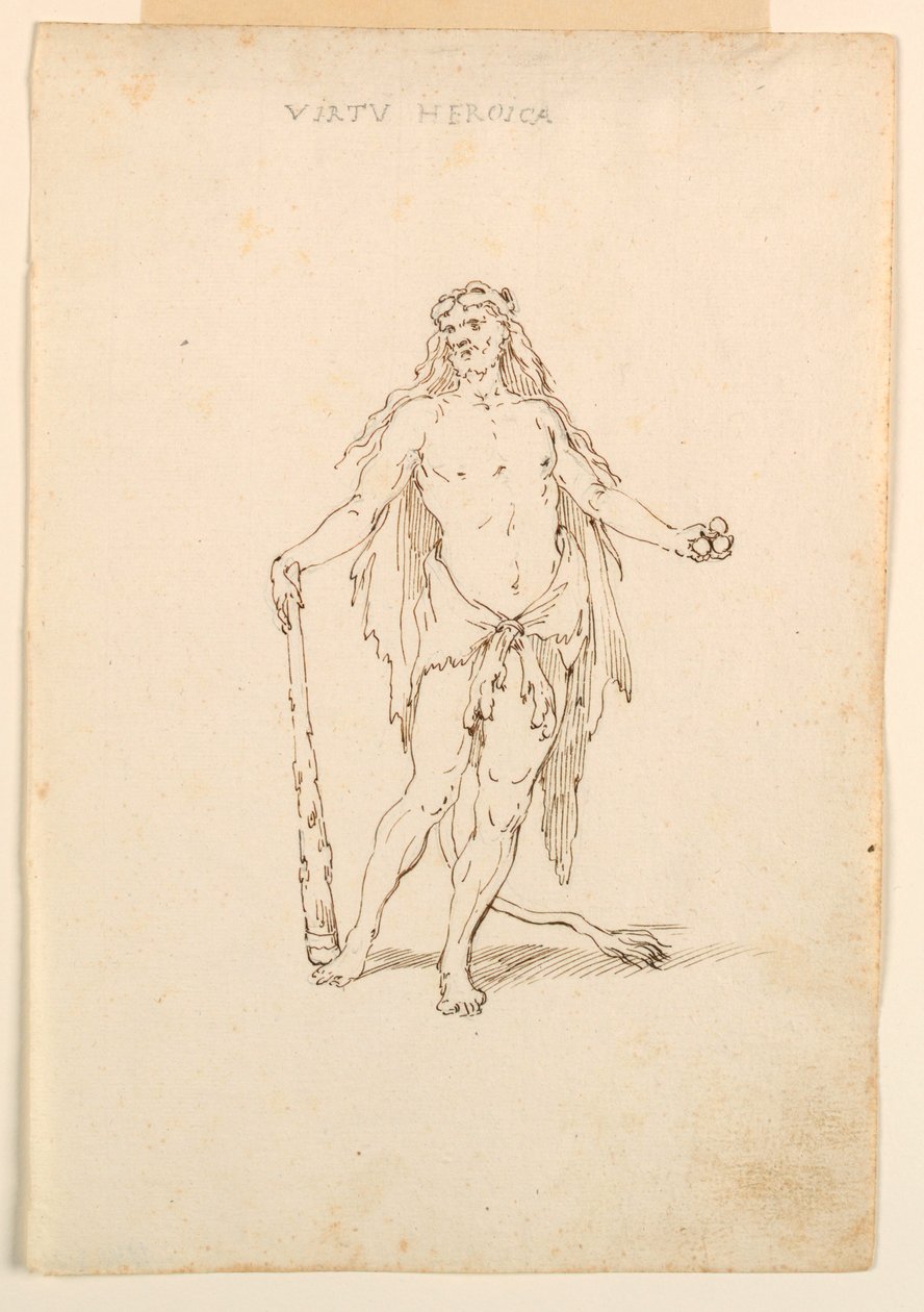 Conception de costume : Force héroïque pour un ballet - Unknown artist