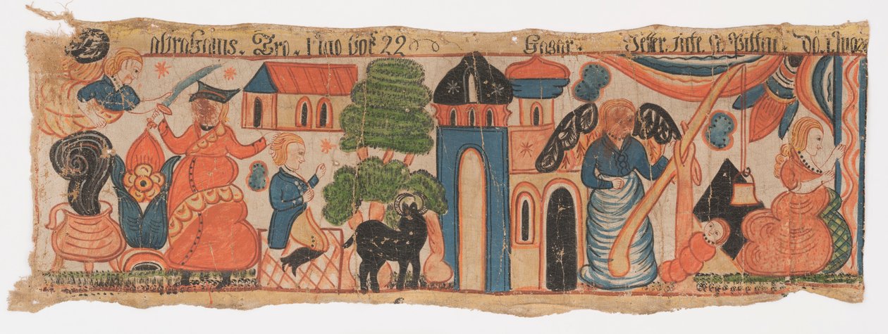 Daniel dans la fosse aux lions - Unknown artist