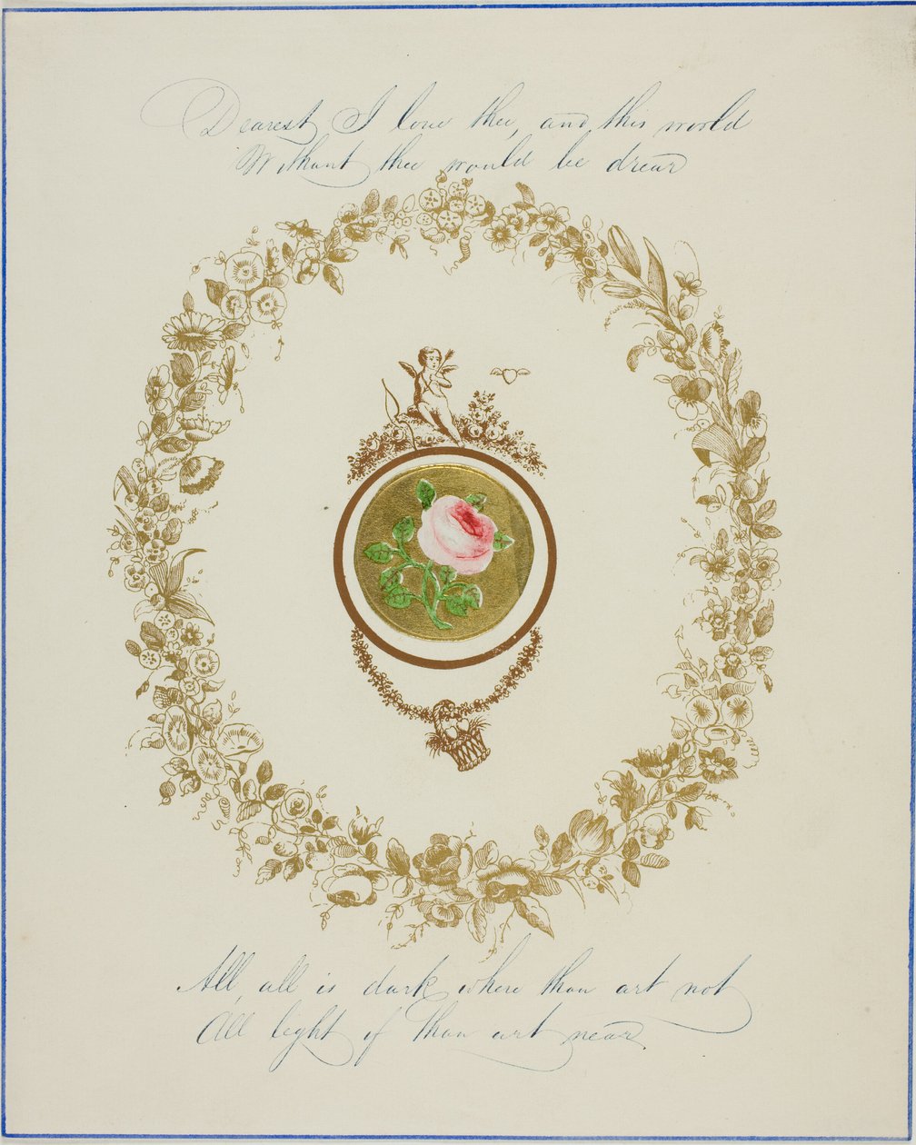 Dearest, I Love Thee (valentin) - Unknown artist