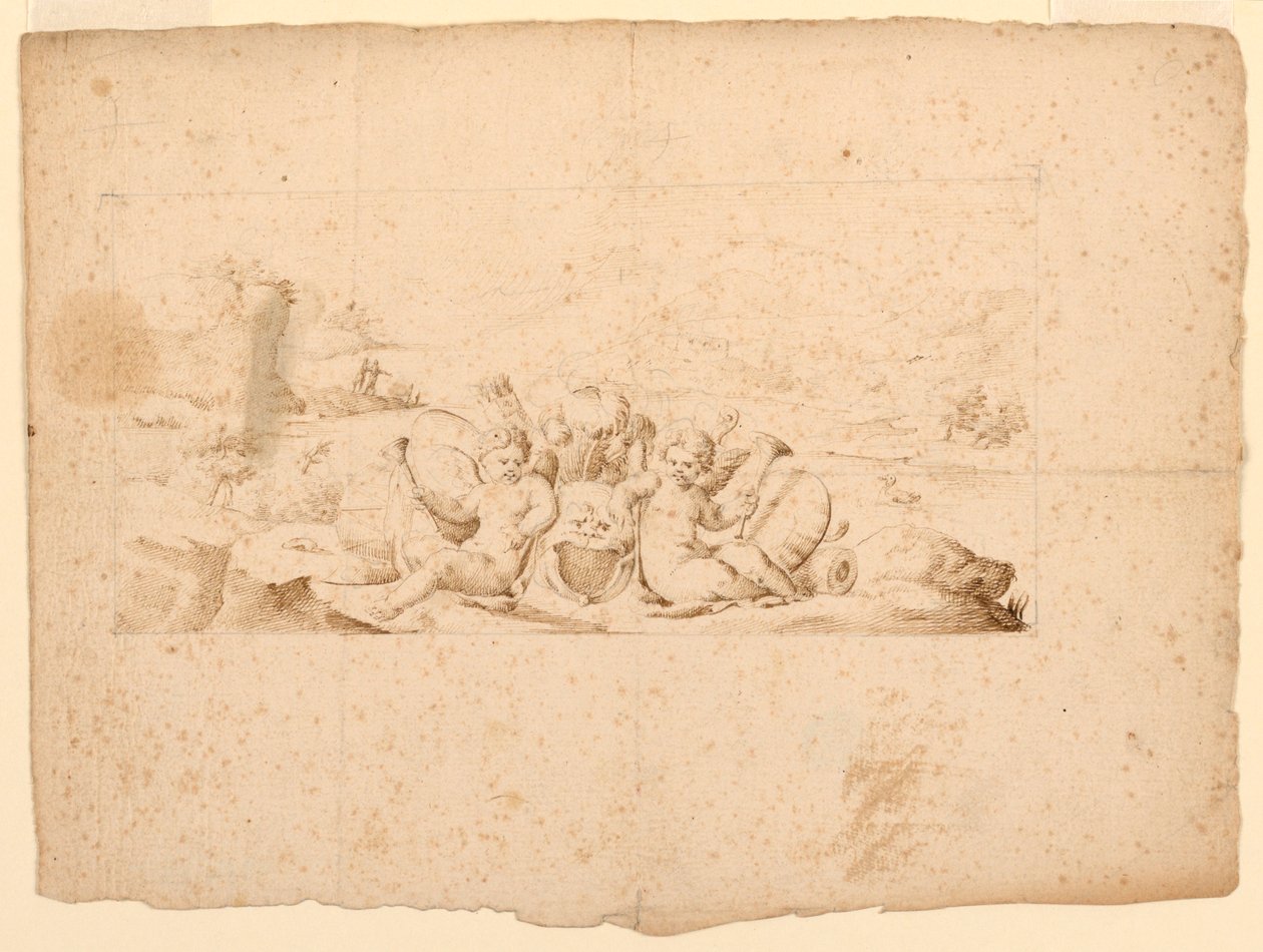 Design pour une illustration de livre - Unknown artist