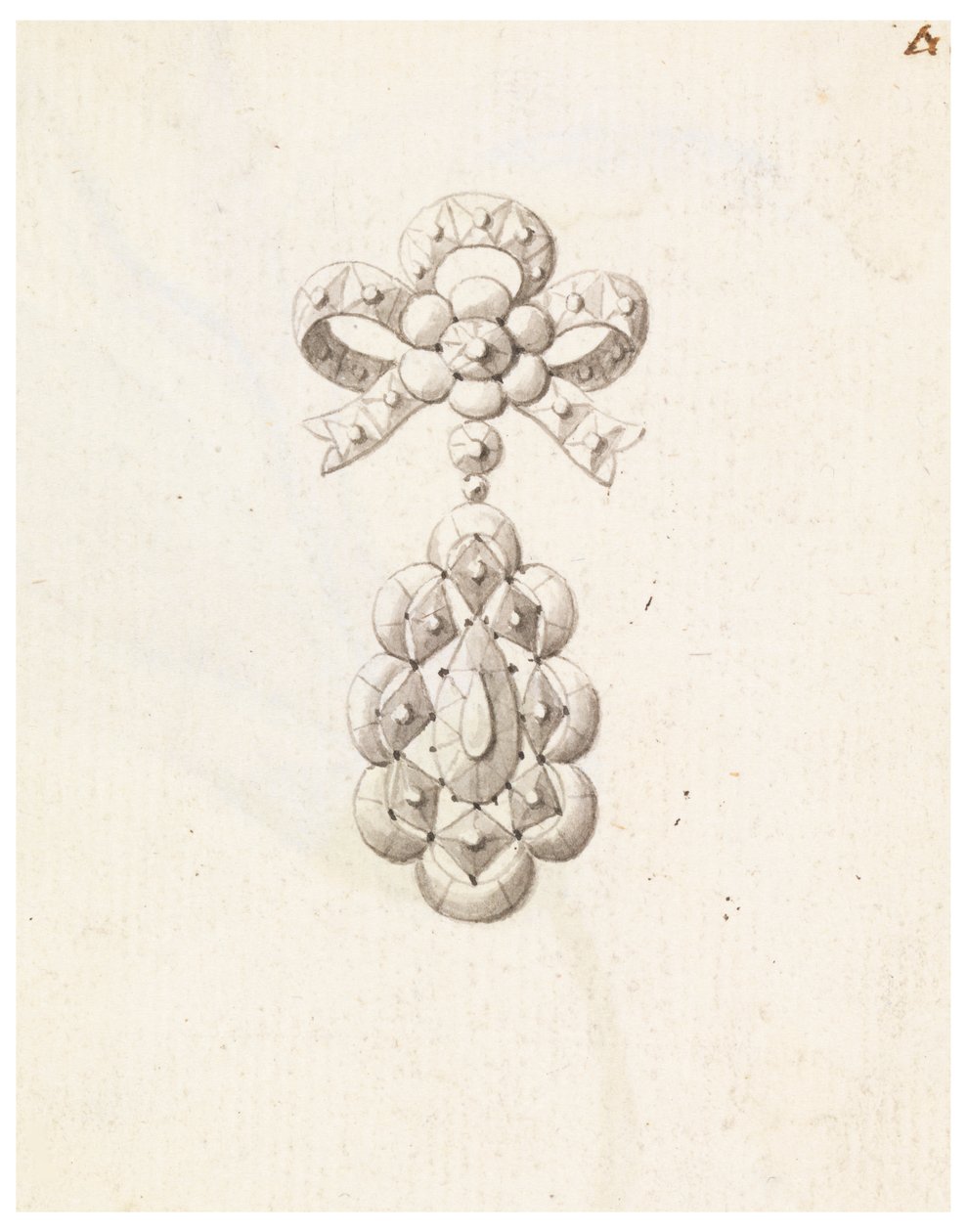 Conception pour une broche - Unknown artist