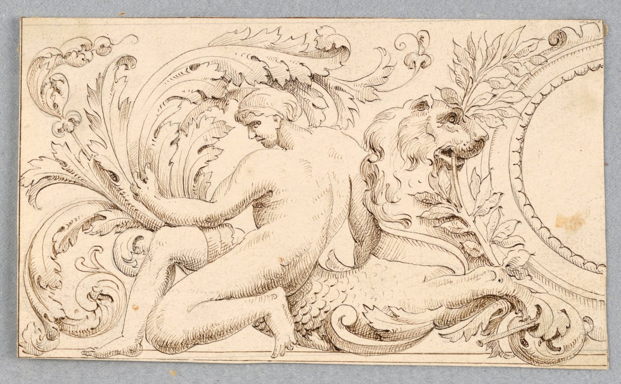 Conception pour une frise - Unknown artist