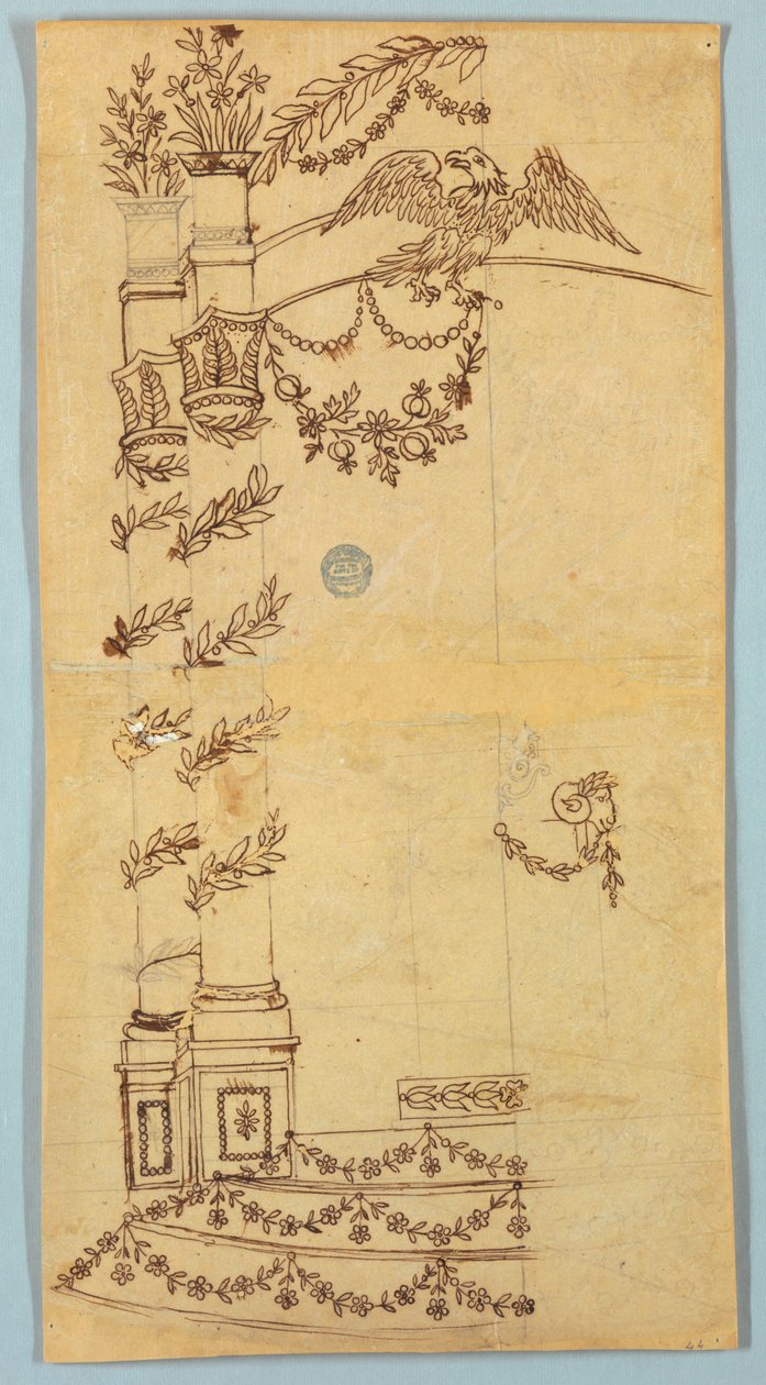 Design pour une folie de jardin (?) - Unknown artist