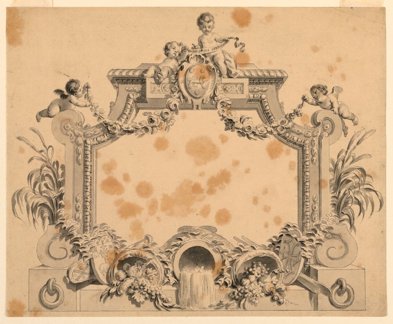 Conception pour une page de titre - Unknown artist