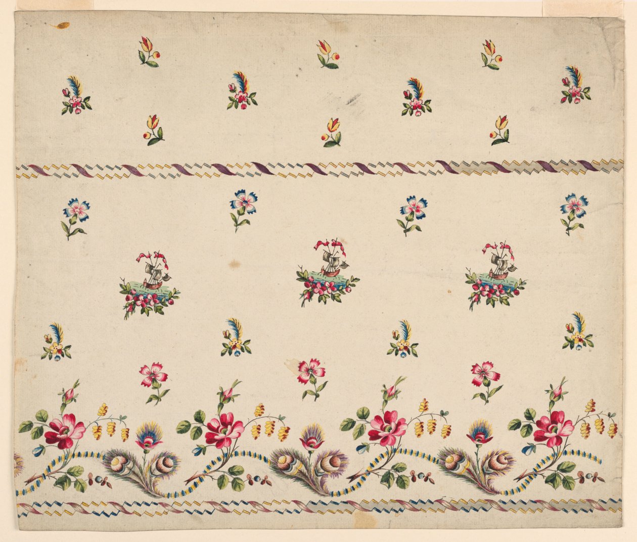 Conception pour une broderie - Unknown artist