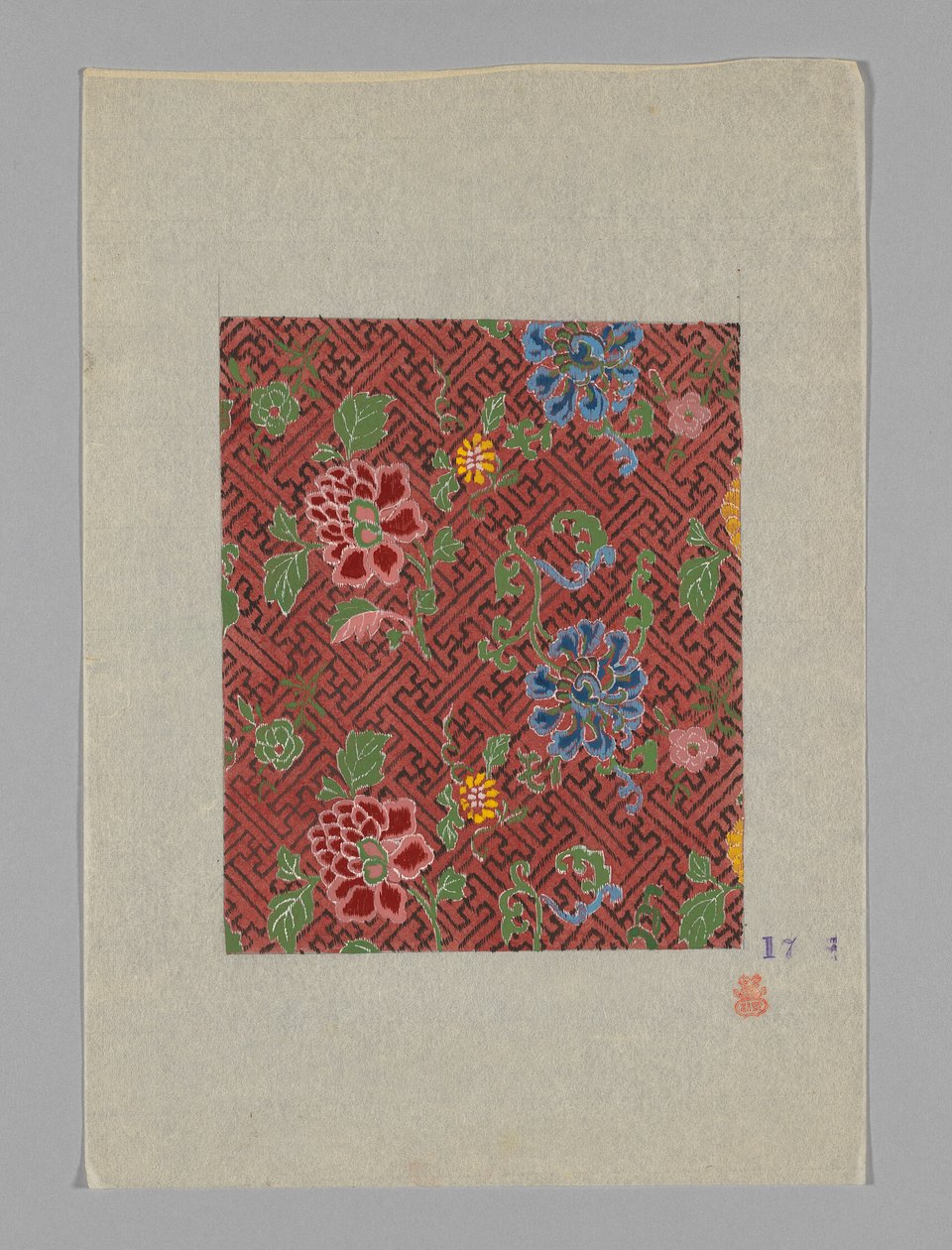 Design sur papier - Unknown artist