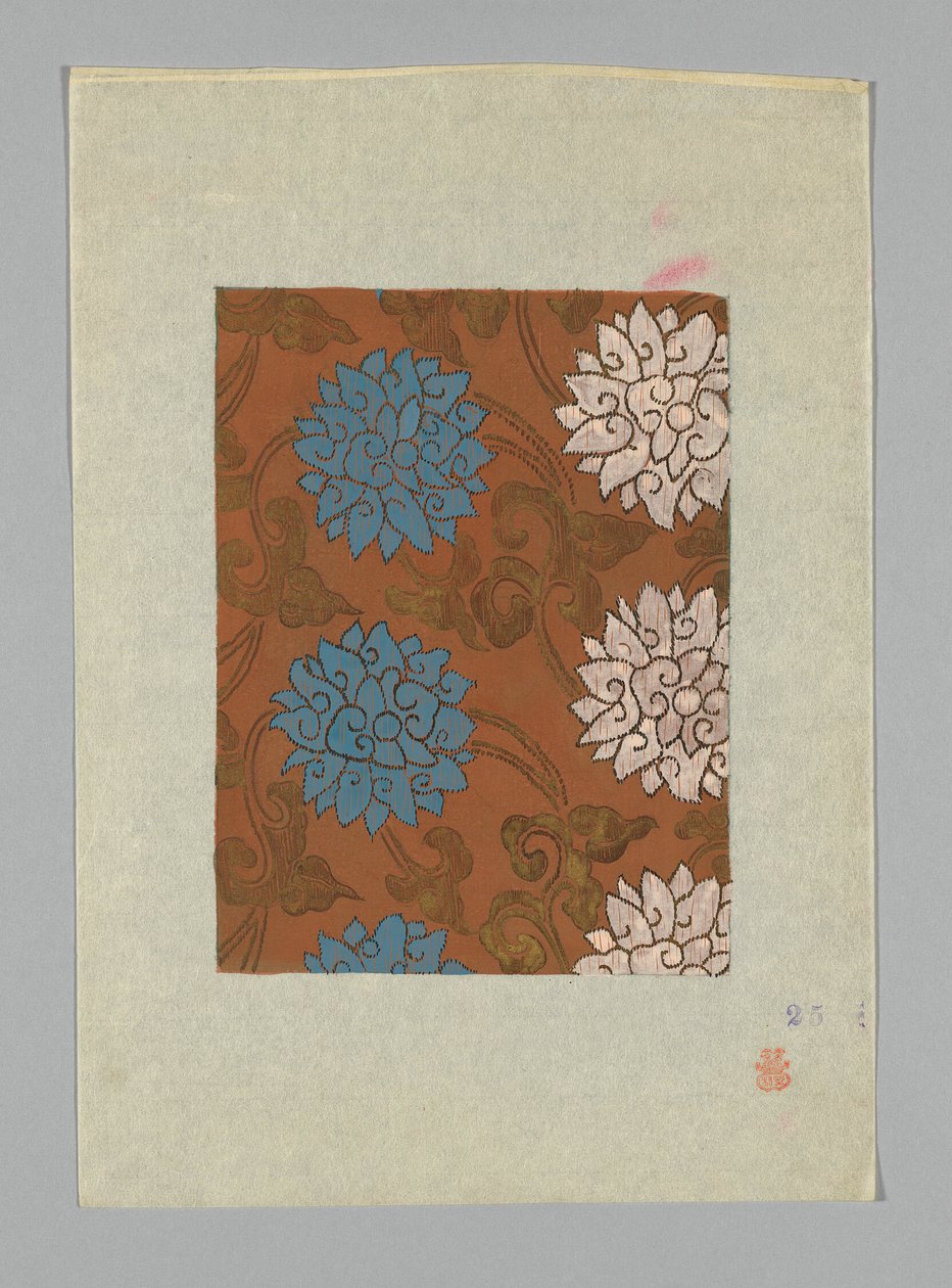 Design sur papier - Unknown artist