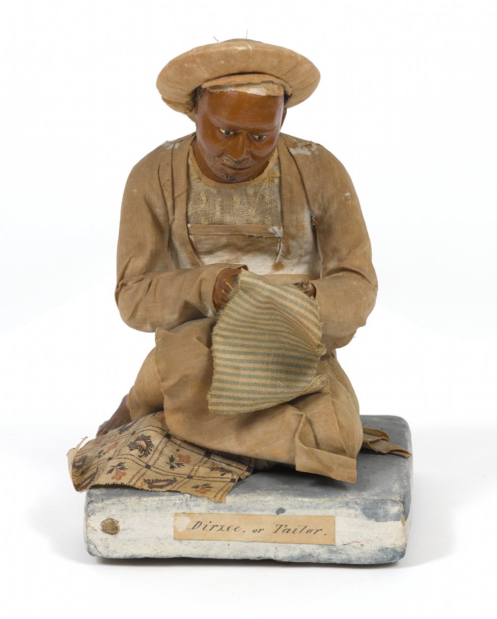 Dirzee, ou Tailleur, figurine en terre cuite, Inde, vers 1880 - Unknown artist