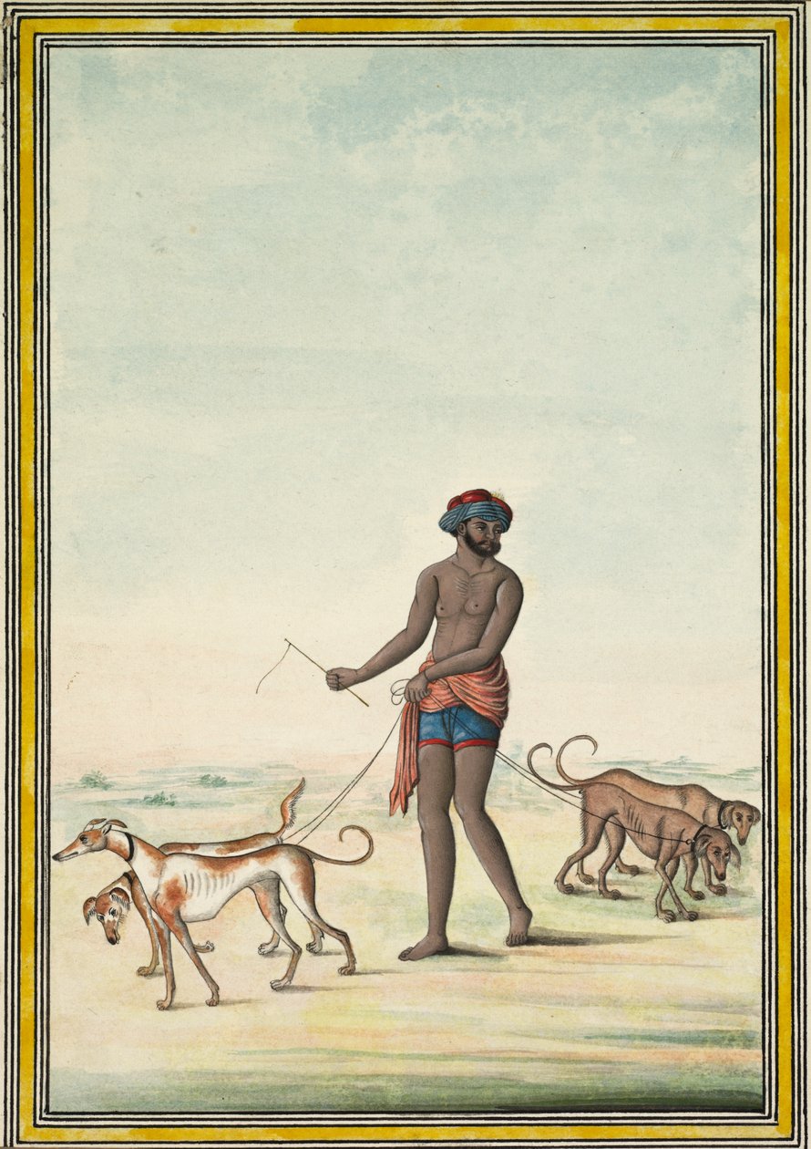 Promeneur de chien - Unknown artist