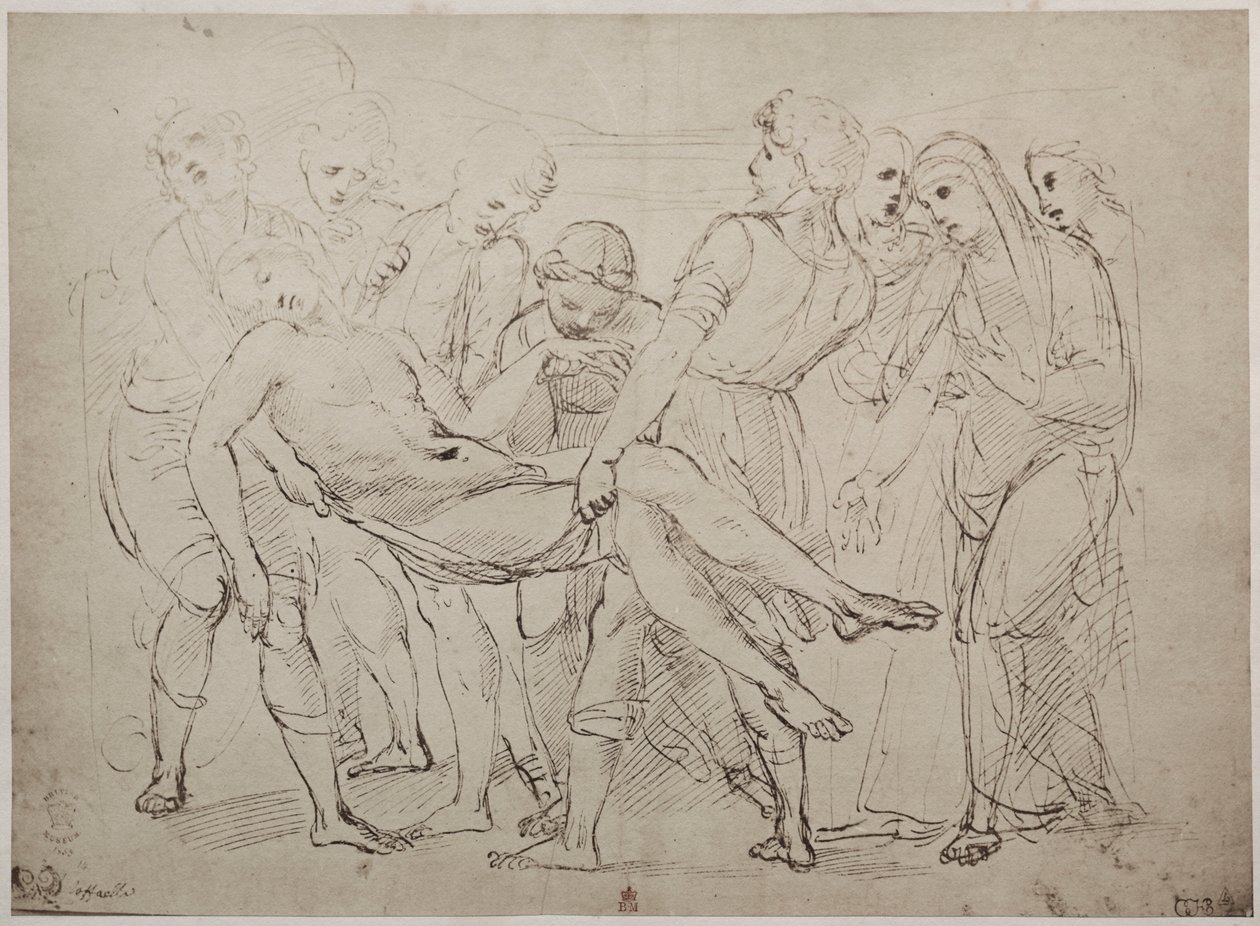 Dessin de Raphaël Sanzio au British Museum - Unknown artist