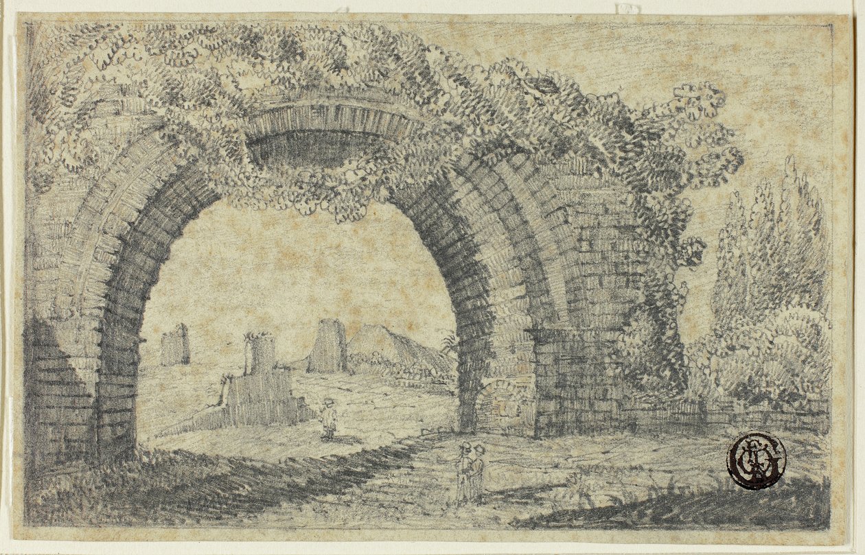 Entrée du Cirque de Caracalla - Unknown artist