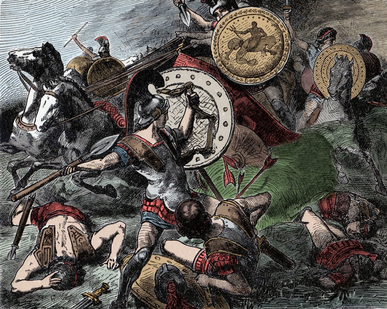 Épaminondas sauve Pélopidas - Unknown artist