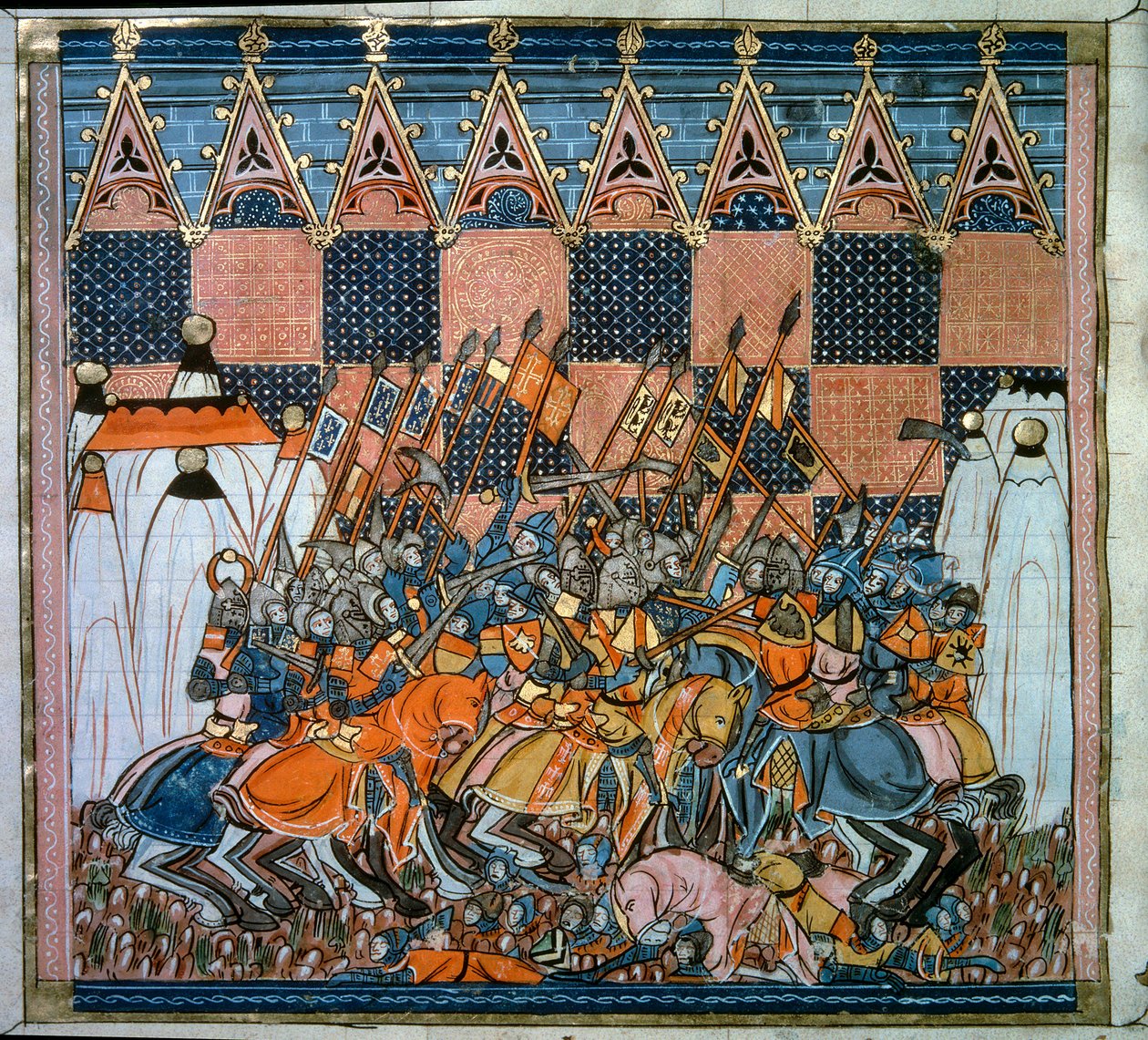 Première croisade: le siège et la prise de Jérusalem - Unknown artist