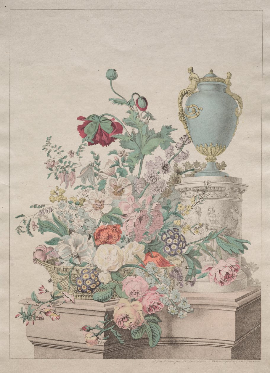 Flore Pittoresque ou Recueil de Fruits et de Fleurs - Unknown artist