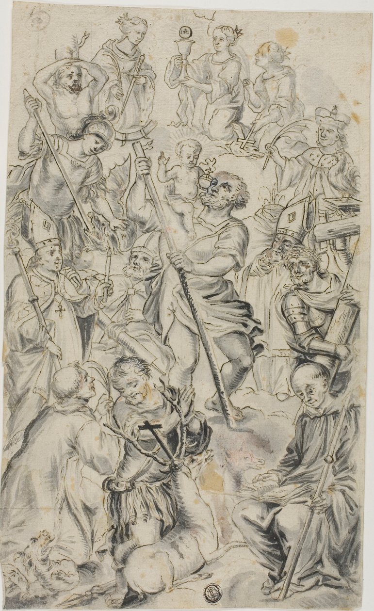 Quatorze saints auxiliaires - Unknown artist