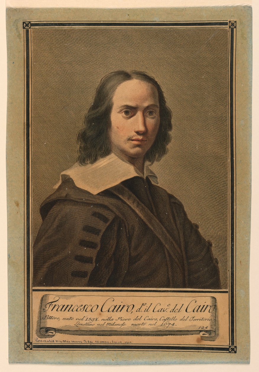 Francesco Cairo, do. il. Cav. del Cairo - Unknown artist