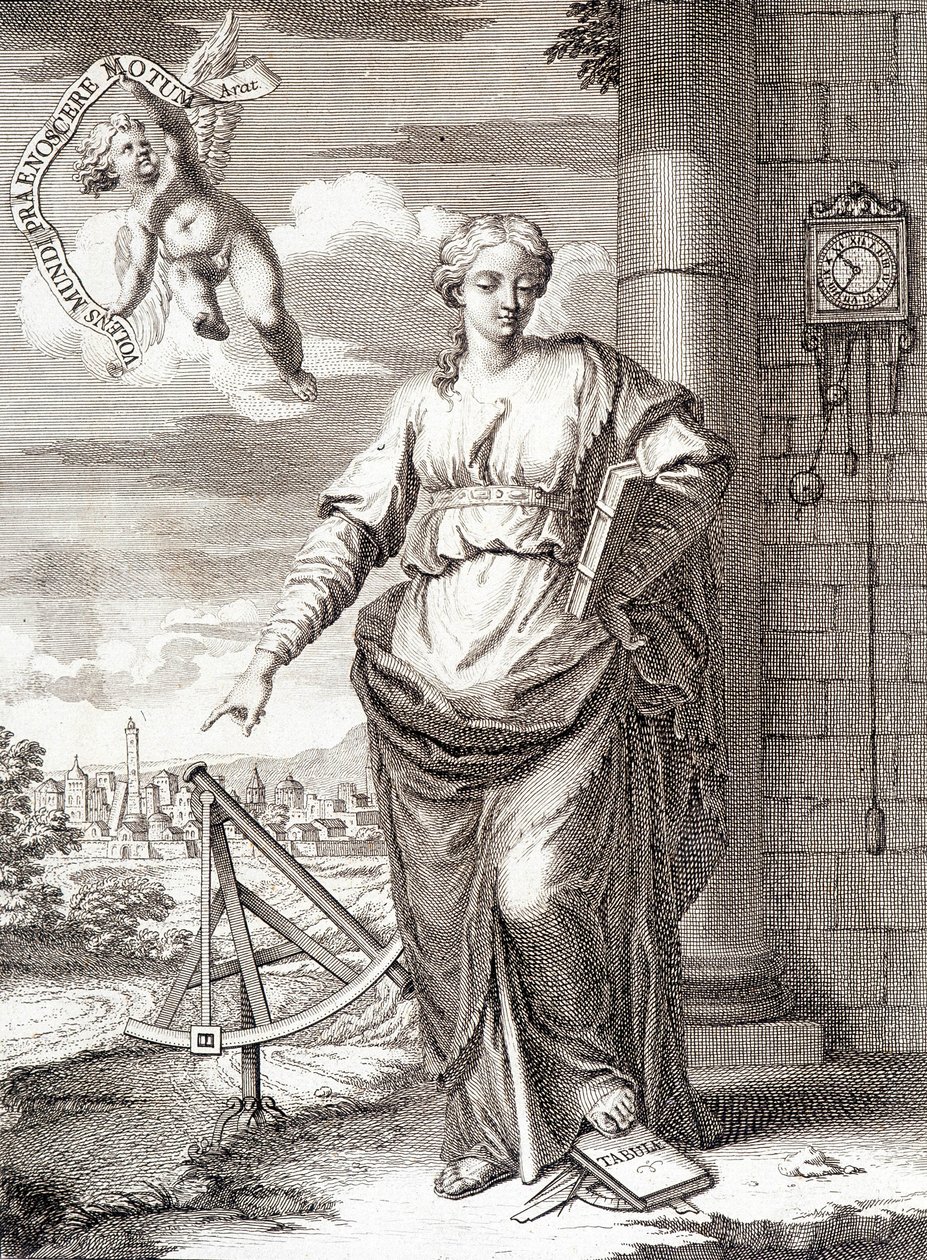 Frontispice des Éphémérides années 1775-1786, par Eusachio Zanotto - Unknown artist