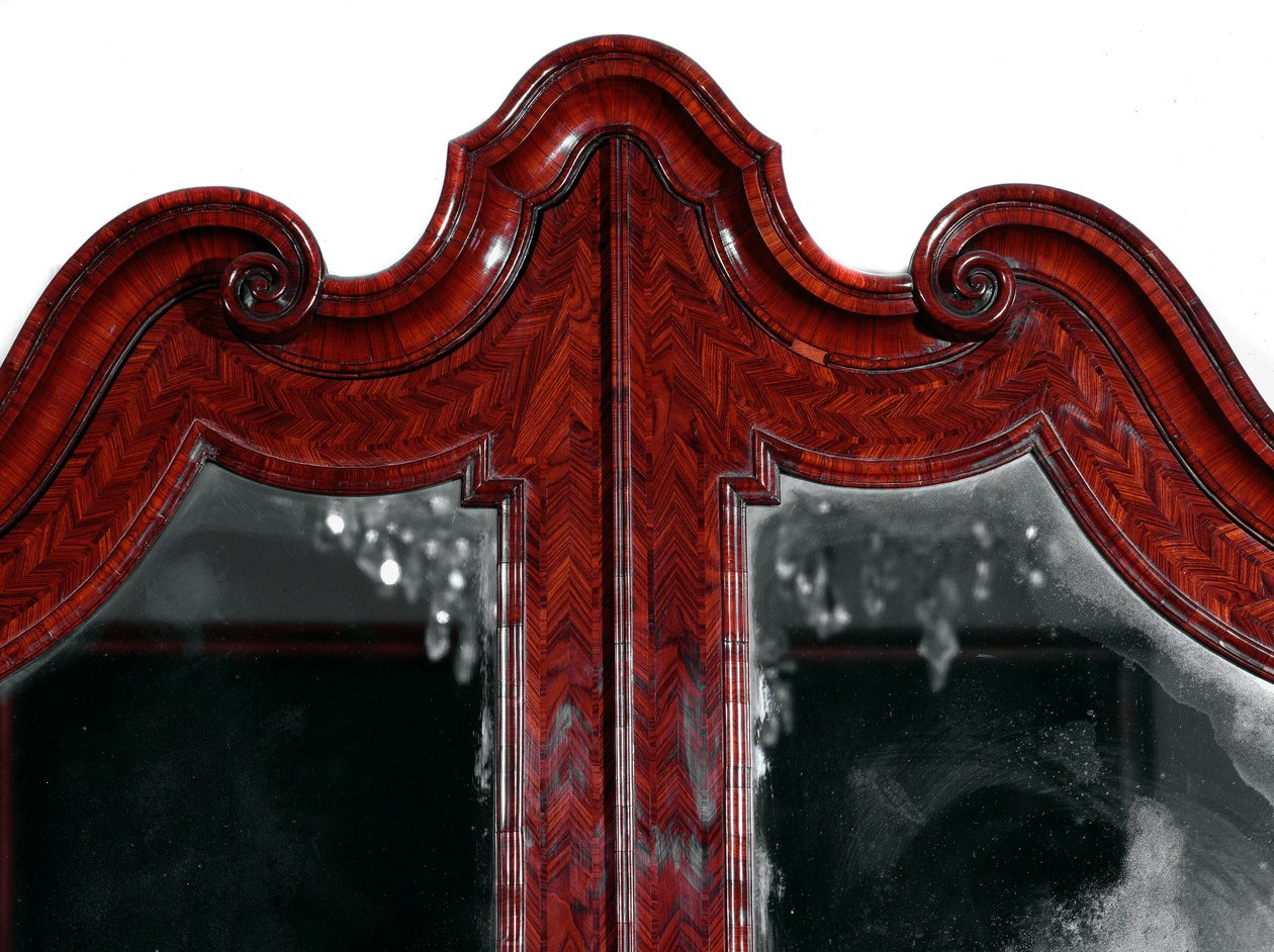 Mobilier: trumeau en bois de rose. (détail) - Unknown artist