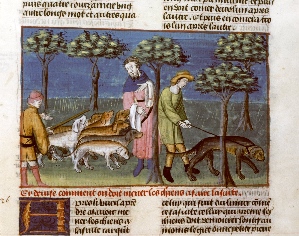 Gaston Phoebus, Le Traité de la Chasse - Unknown artist