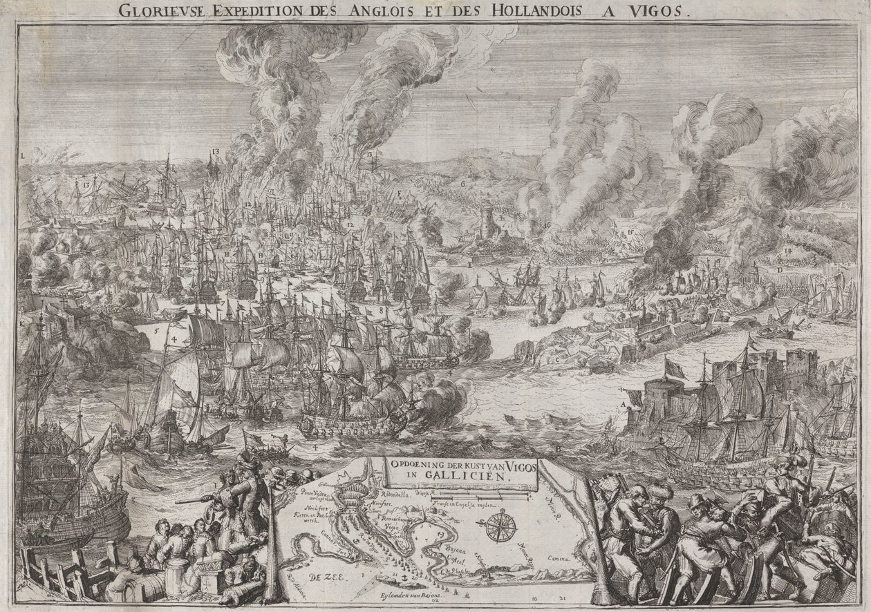 Glorieuse expédition des Anglais et des Hollandais à Vigo (Victoire de l