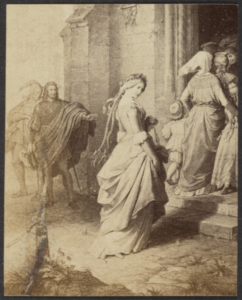 Gretchen (Faust) by W.V. Kaulbach - Unknown artist