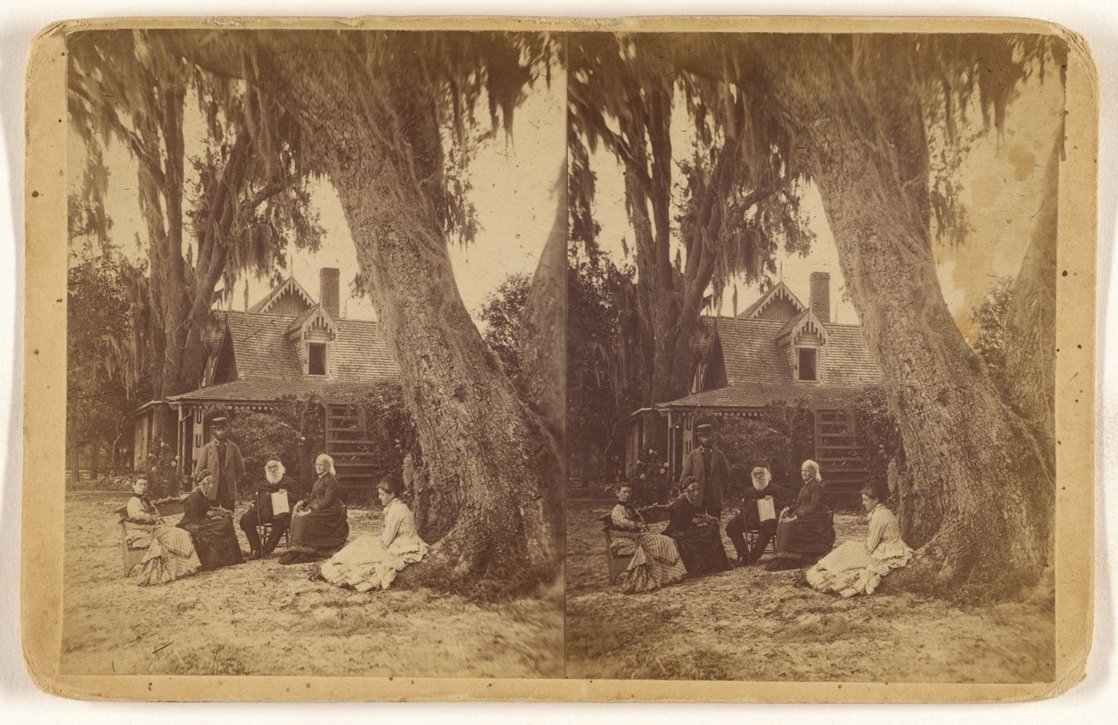 [Maison de H(arriet) B(eecher) Stowe en Floride] - Unknown artist