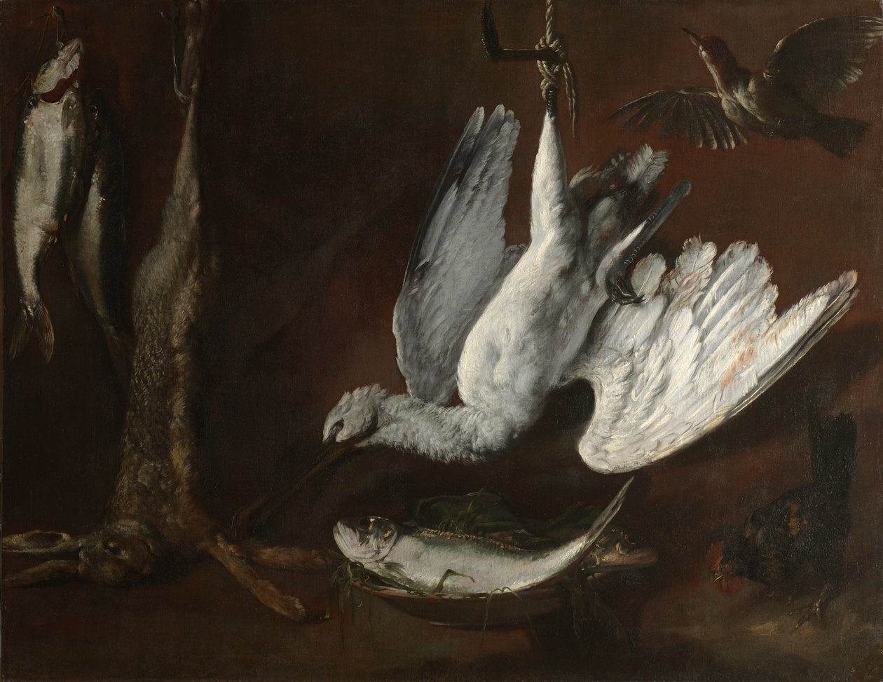 Lièvre, Spatule et Poisson - Unknown artist