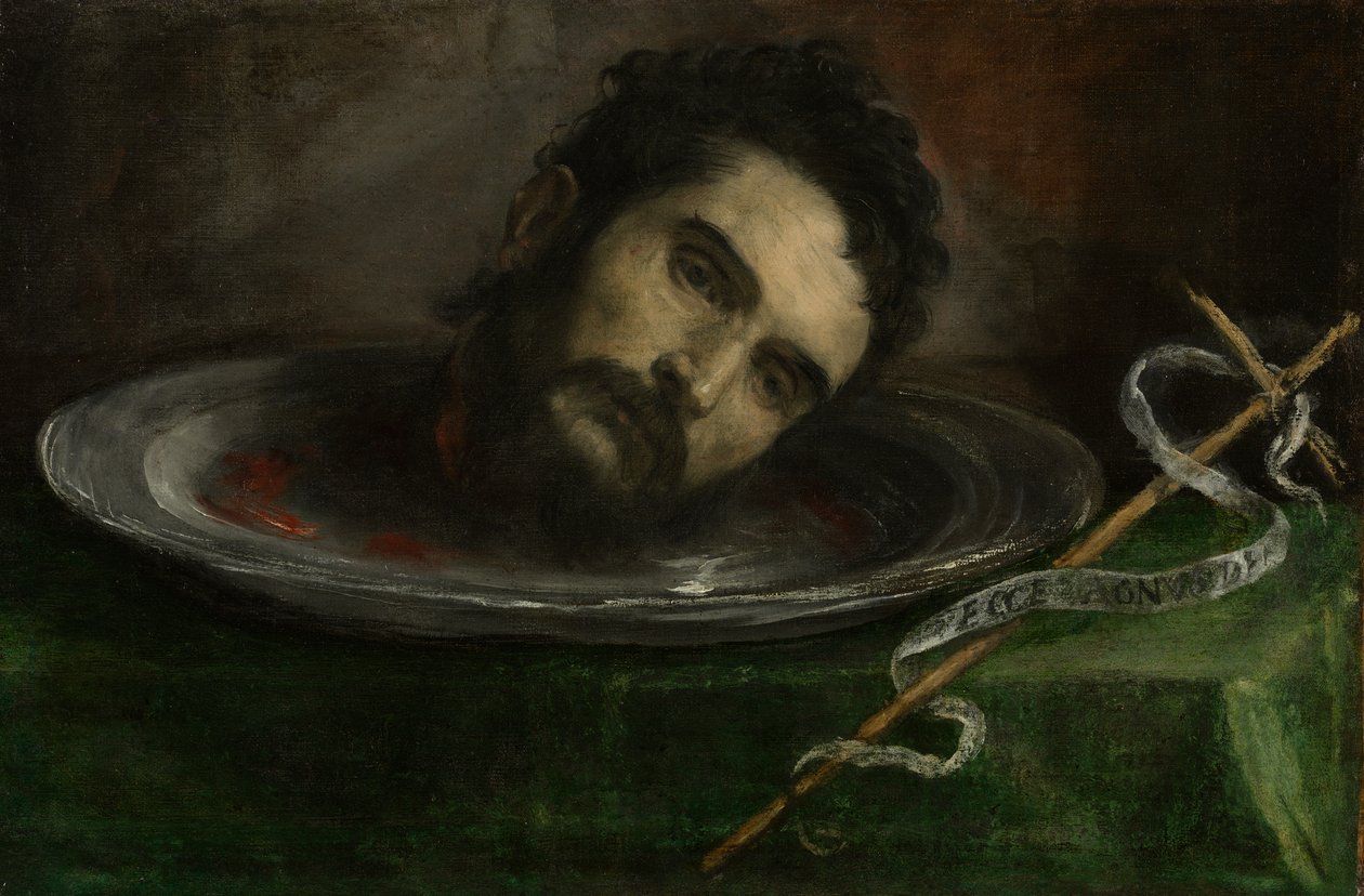 Tête de Saint Jean-Baptiste - Unknown artist
