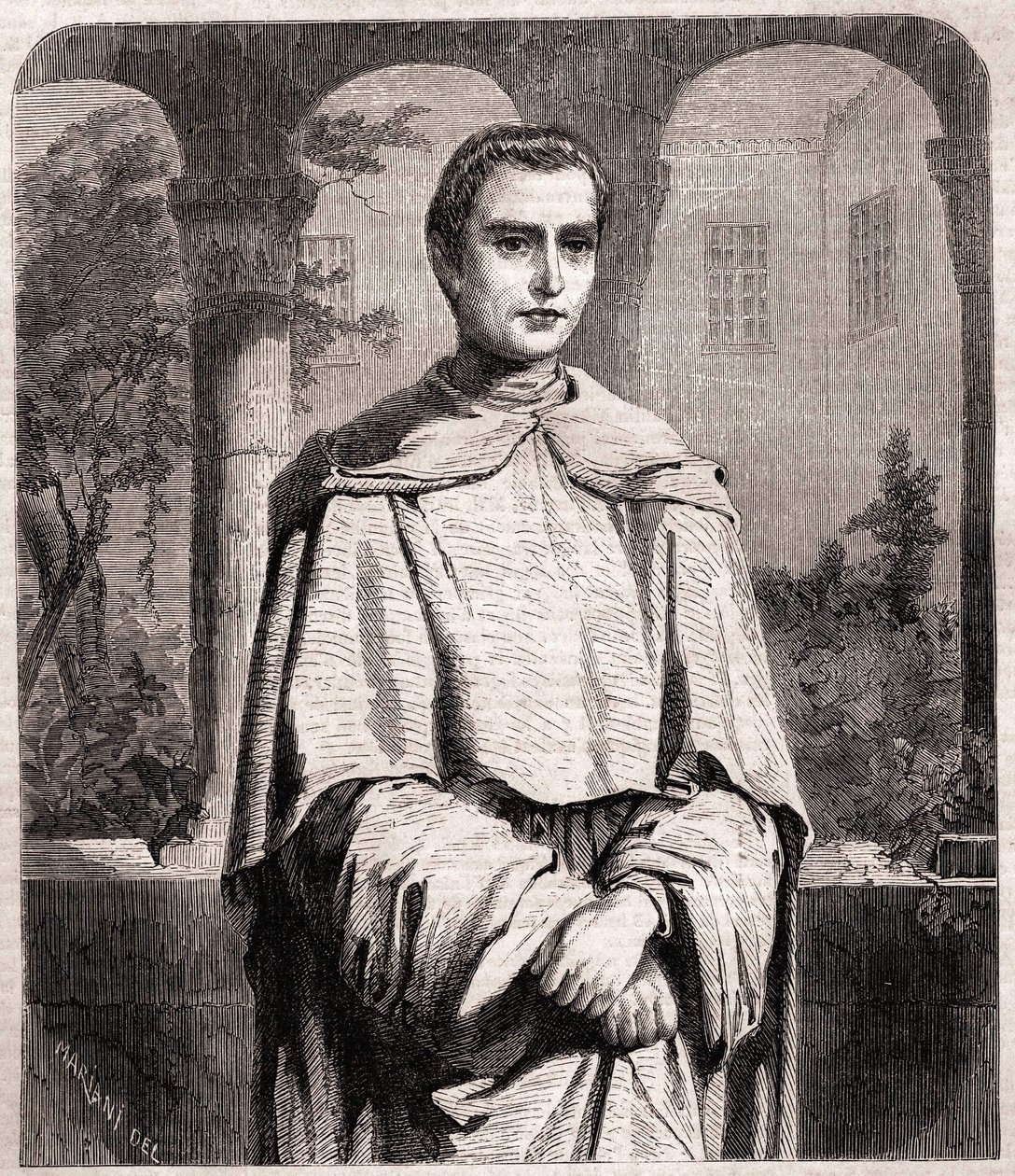 Henri Lacordaire, prêtre et dominicain français (1802-1861) - Unknown artist