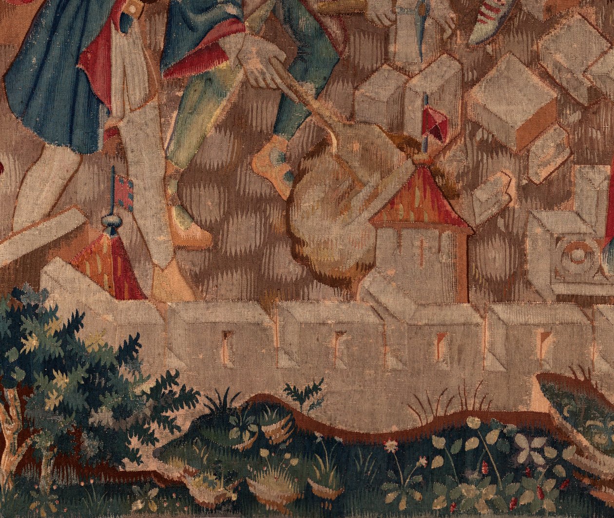 Histoire de Saint Piat et Saint Éleuthère, Scène 5 (détail) - Unknown artist
