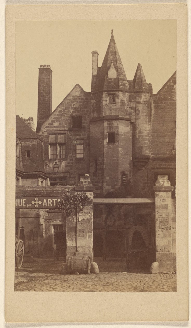 Hotel de la Croix Blanches, Tours. - Unknown artist