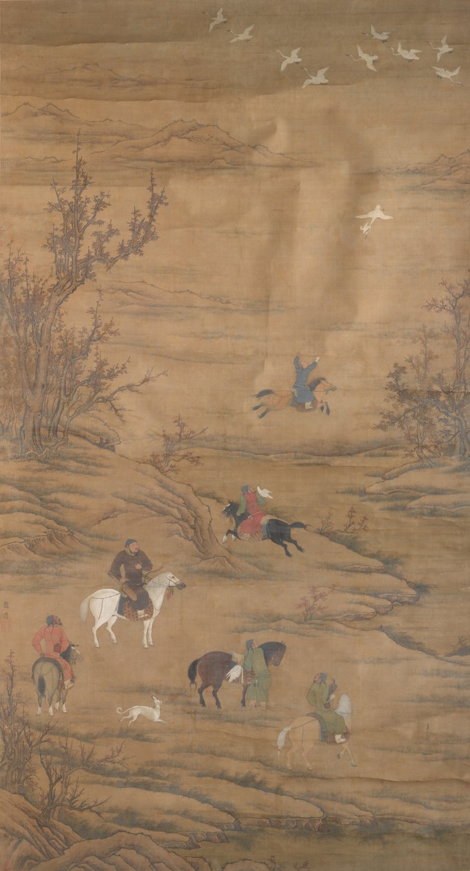 Chasse à cheval - Unknown artist