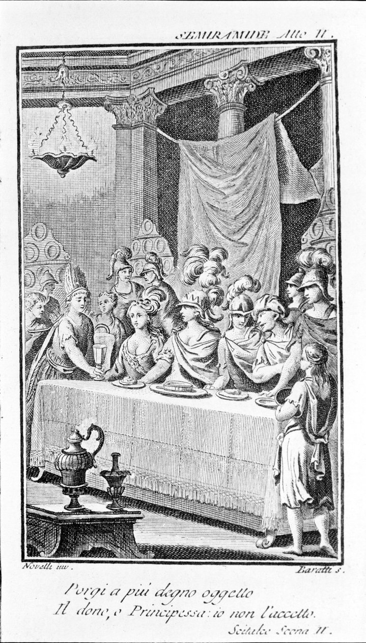 Illustration de Sémiramis, opéra d