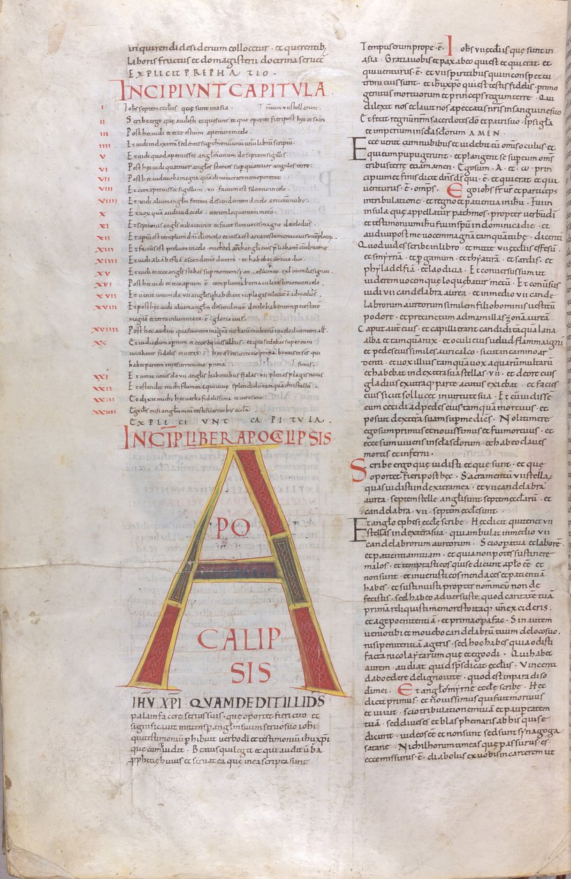 Incipit du livre de l