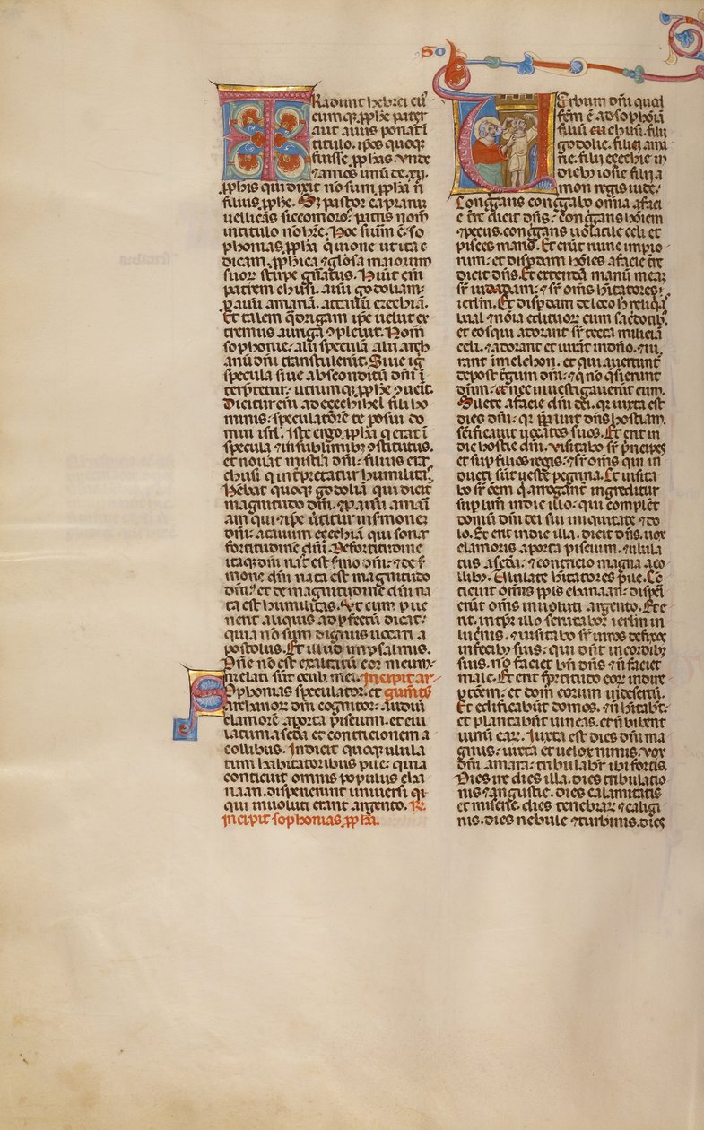 Initial V : Sophonie désigne un enfant - Unknown artist