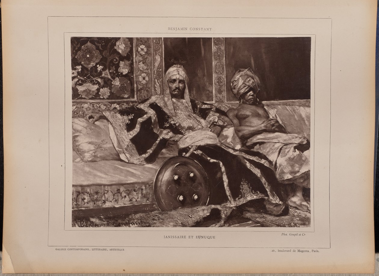 Janissaire et Eunuque - Unknown artist