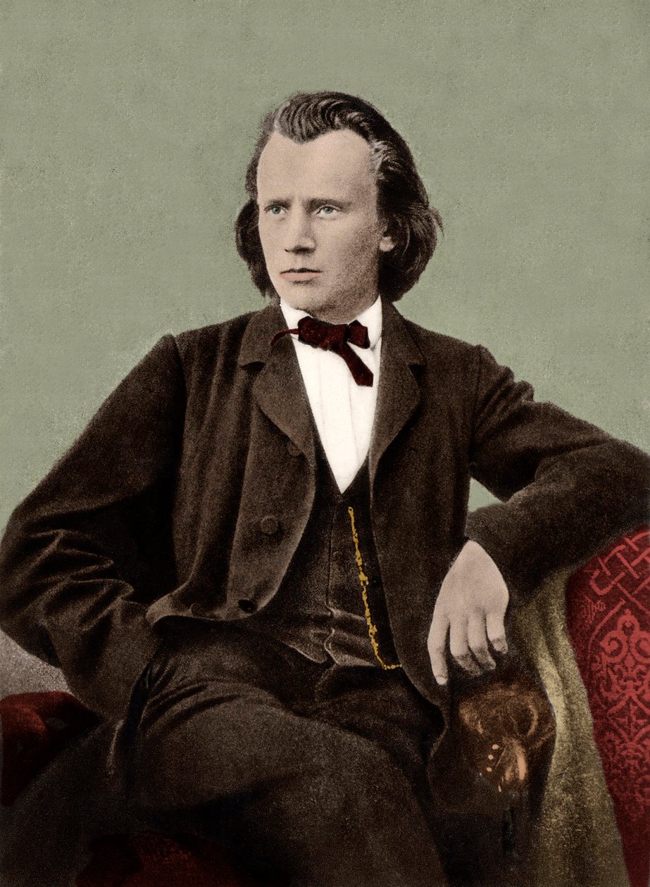 Johannes Brahms (1833-1897) compositeur allemand - Unknown artist