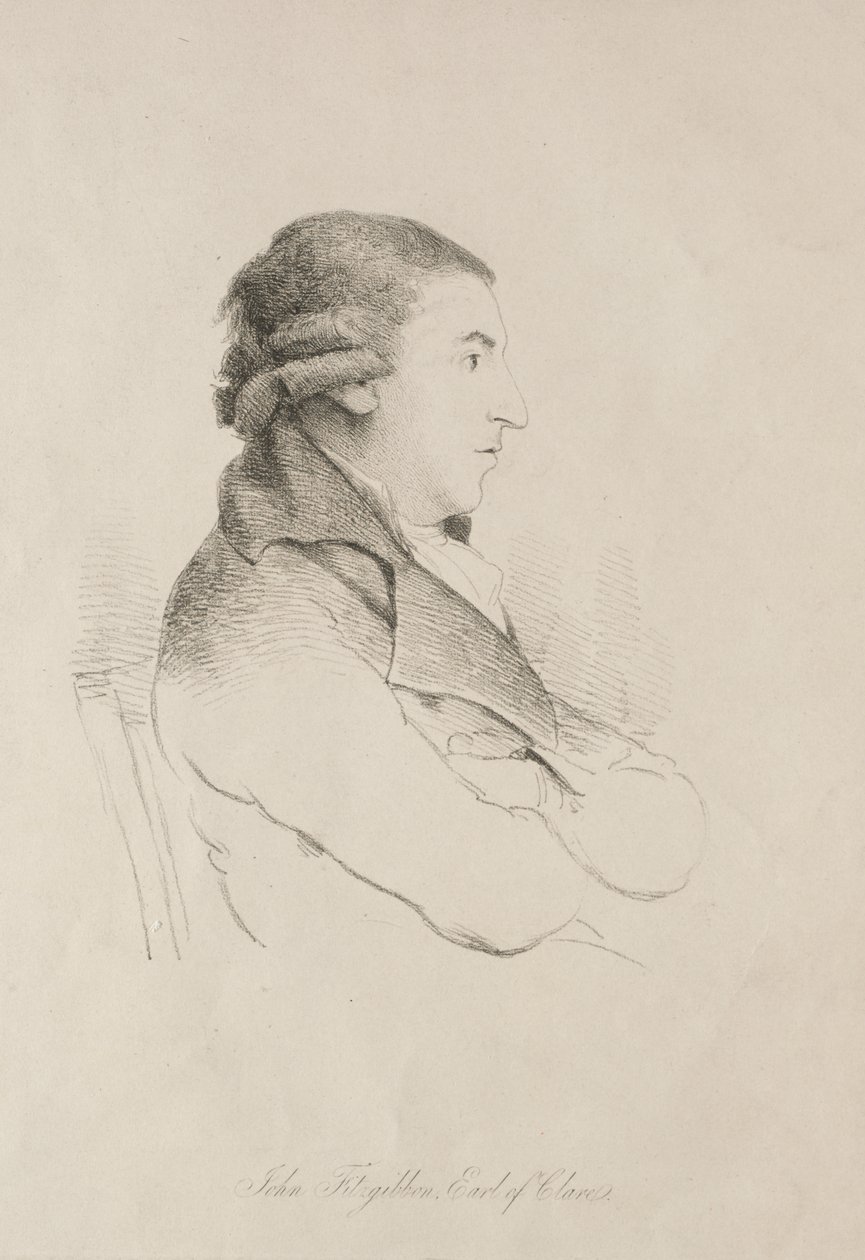 John Fitzgibbon, comte de Clare - Unknown artist