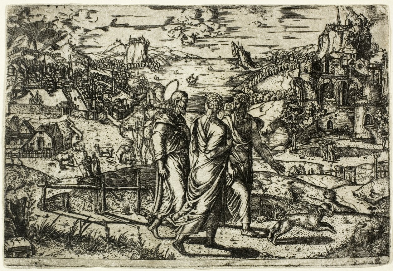 Voyage à Emmaüs - Unknown artist