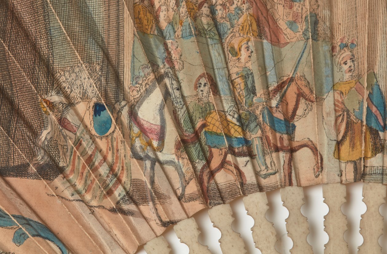 Éventail de couronnement du Roi George III - Unknown artist