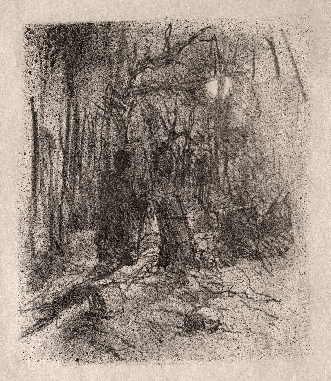 Le Cimetière de Busk - Unknown artist