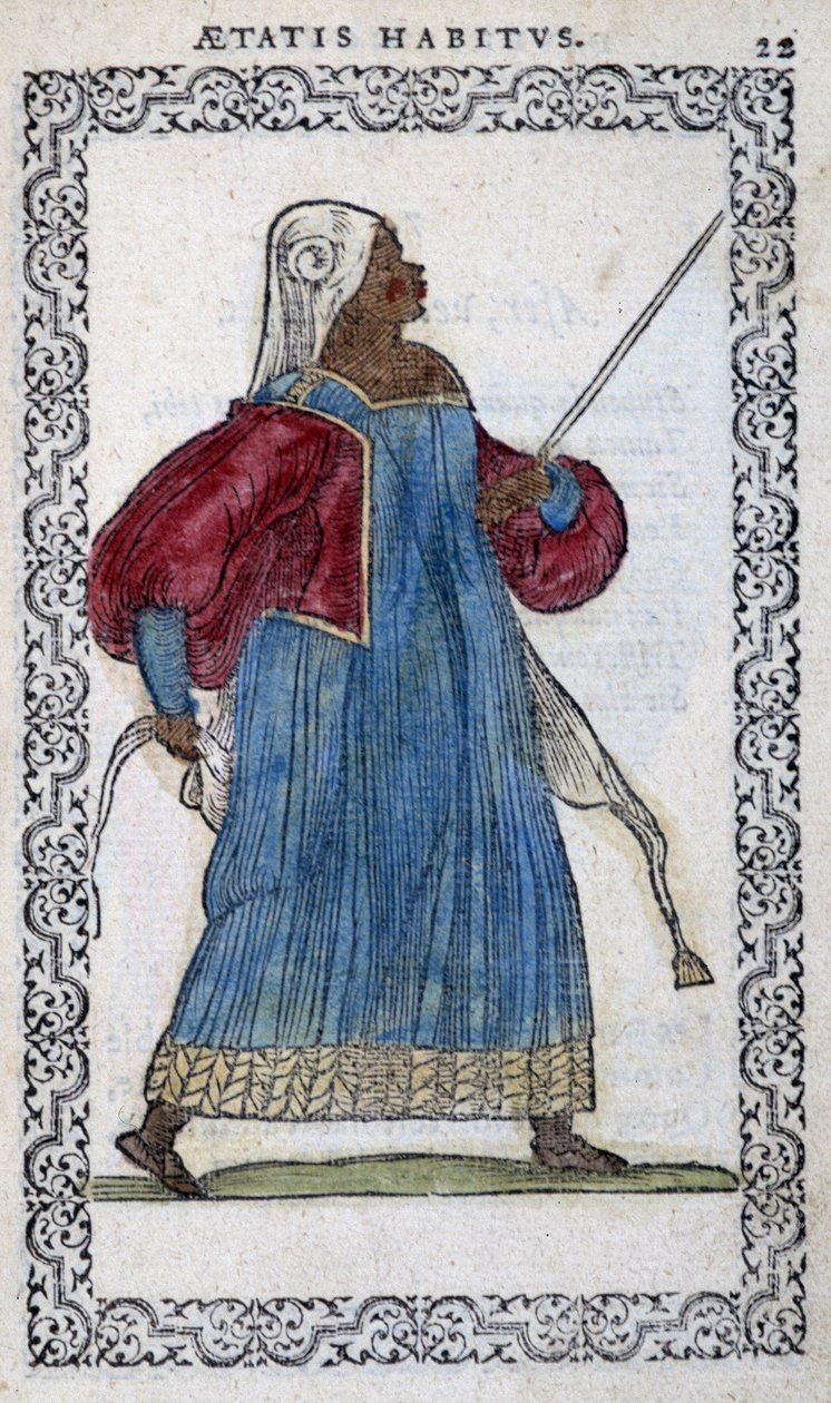 La Maure - dans « Habits et effigies » par Jean Sulperius - Unknown artist