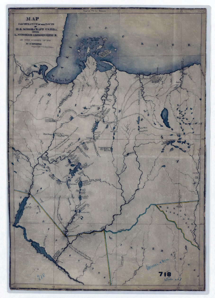 Lac Supérieur et Mississippi - Unknown artist