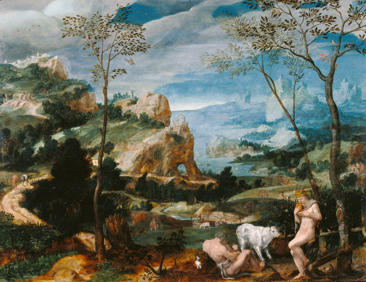 Paysage avec Mercure et Argus - Unknown artist
