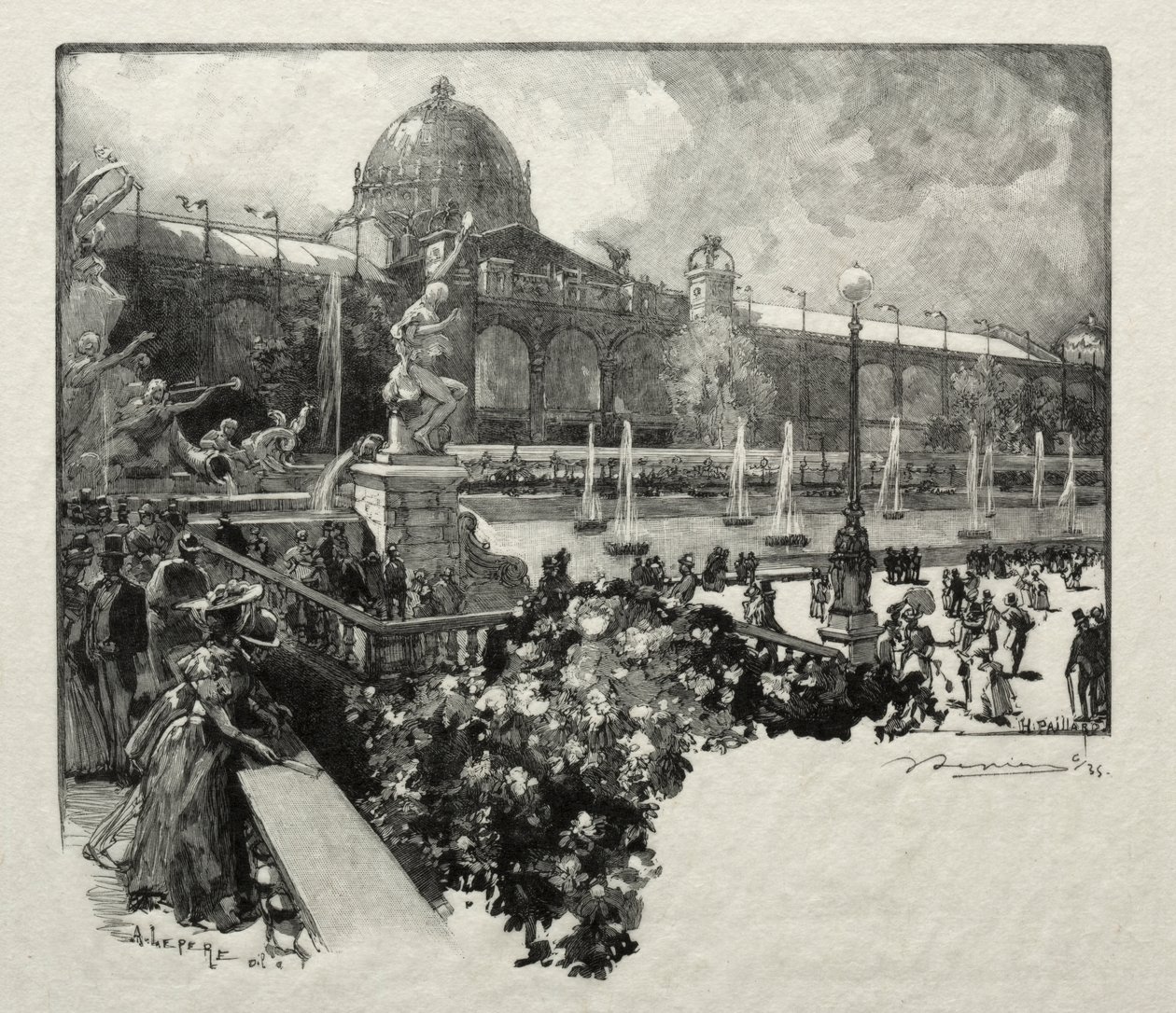 Le Palais des Arts Libéraux, Extérieur - Unknown artist