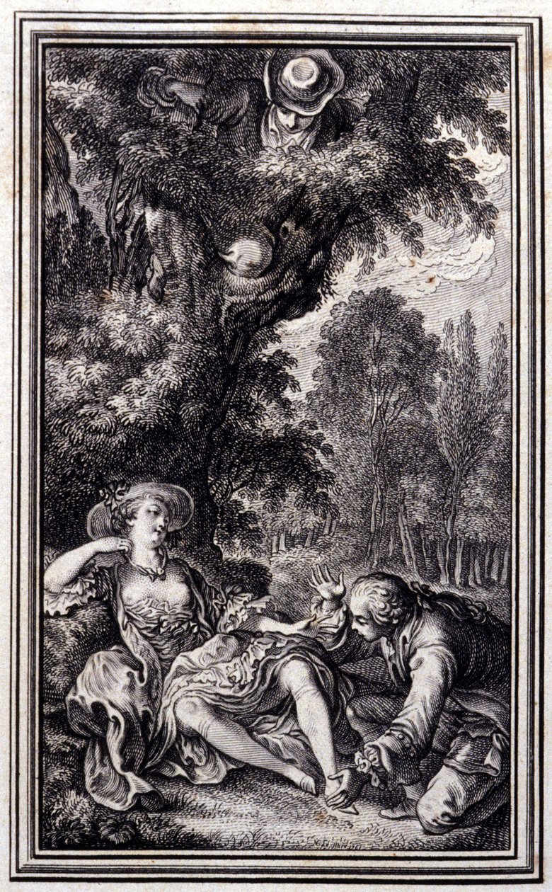Le Villageois qui a perdu son veau (Contes et nouvelles en vers) - Unknown artist