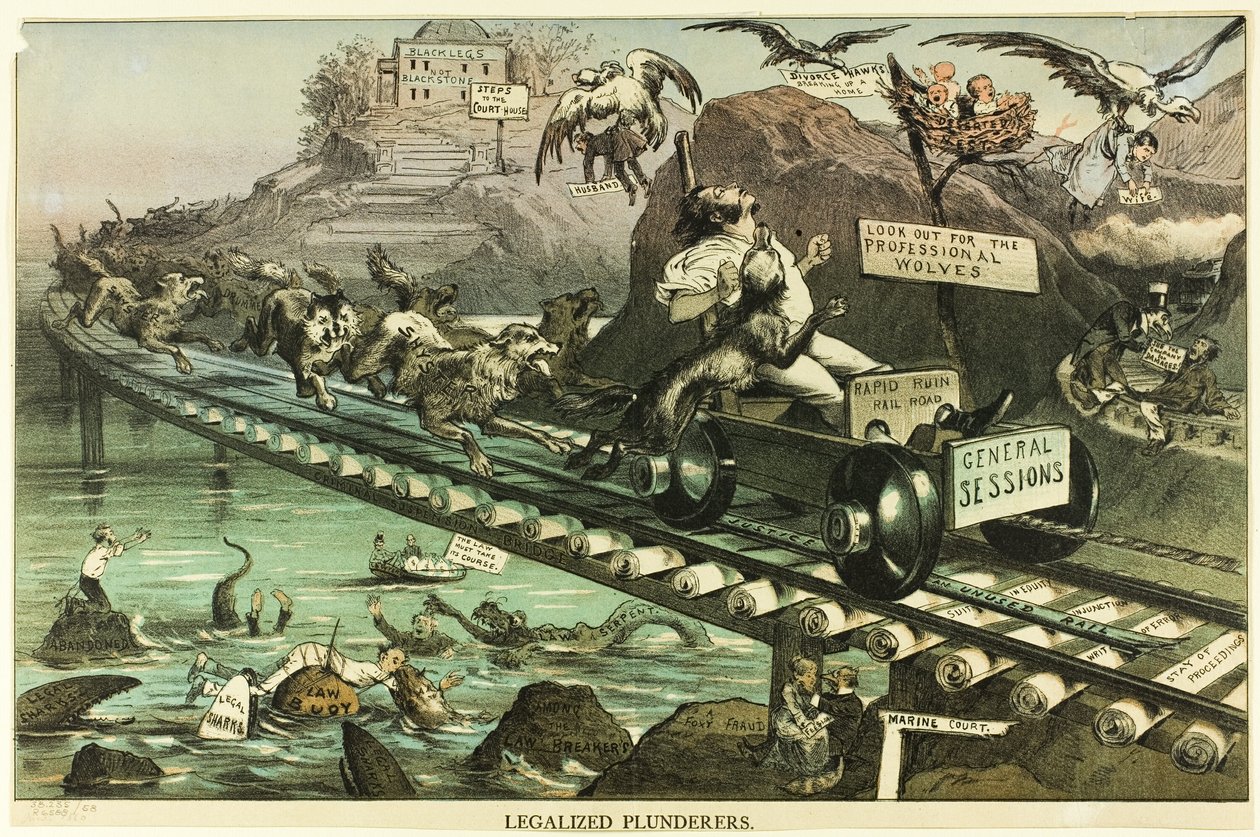 Pilleurs légalisés, de Puck - Unknown artist