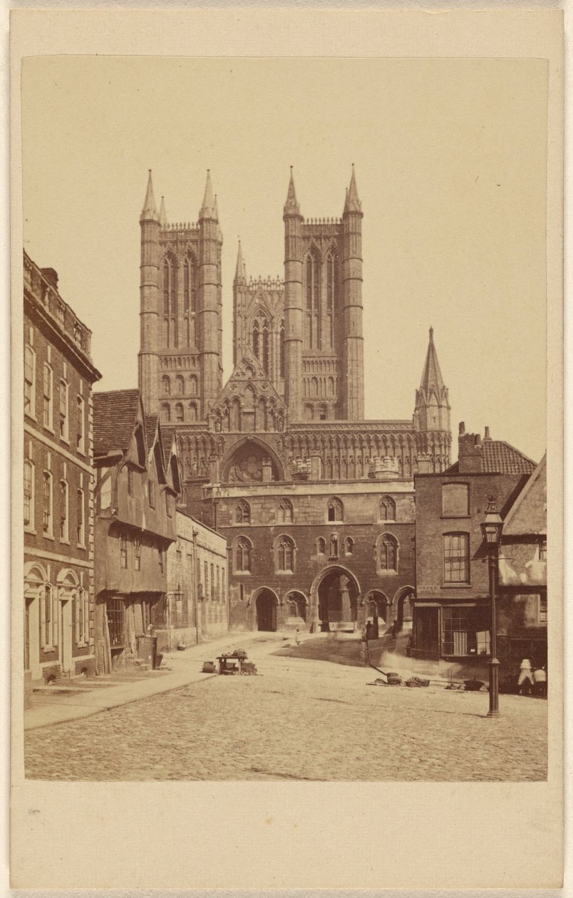 Cathédrale de Lincoln. - Unknown artist